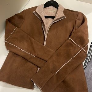 Velvet Shearling Jacket